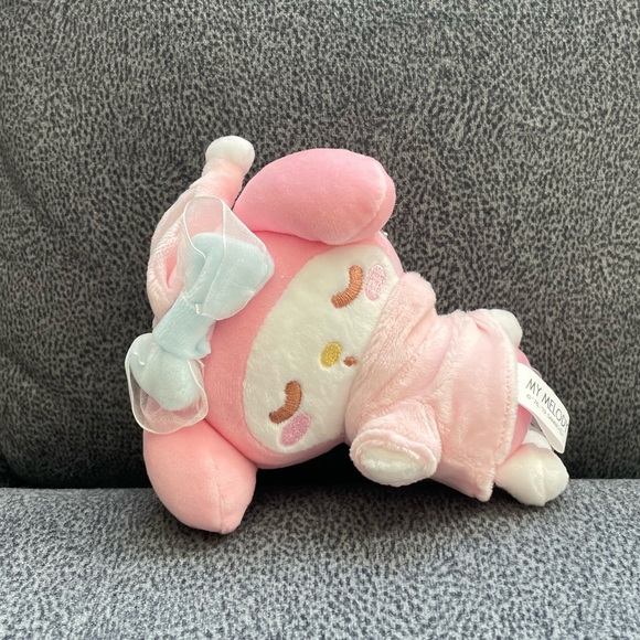 Sleeping My Melody Plush Keychain - Picture 2 of 9